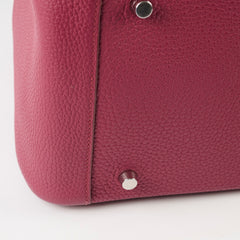 Hermes Lindy 34 Rubis PHW T Stamp