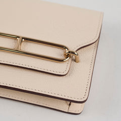 Hermes Roulis Slim Wallet Nata Chevre- B Stamp