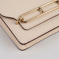 Hermes Roulis Slim Wallet Nata Chevre- B Stamp