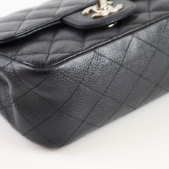 Chanel Mini Square Caviar Black SHW (11 Series)