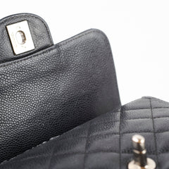 Chanel Mini Square Caviar Black SHW (11 Series)