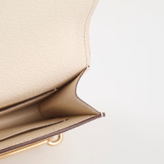 Hermes Roulis Slim Wallet Nata Chevre- B Stamp