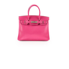 Hermes Birkin 30 Rose Tyrien Candy Collection PHW [O]