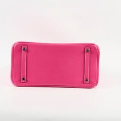 Hermes Birkin 30 Rose Tyrien Candy Collection PHW [O]
