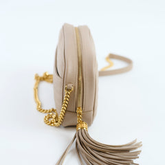 Saint Laurent Mini Lou Bag Beige