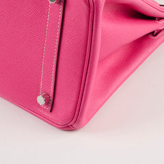 Hermes Birkin 30 Rose Tyrien Candy Collection PHW [O]