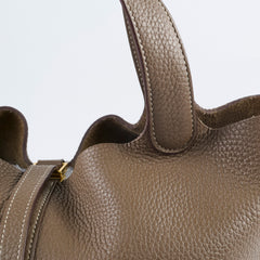 Hermes Picotin 22 Etoupe Stamp D (2019)