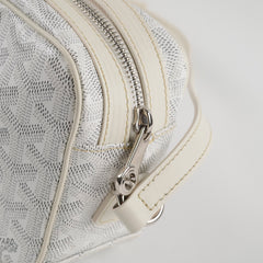 Goyard Cap Vert Crossbody Bag White