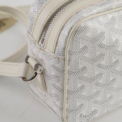Goyard Cap Vert Crossbody Bag White
