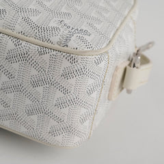 Goyard Cap Vert Crossbody Bag White
