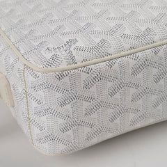 Goyard Cap Vert Crossbody Bag White