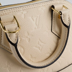 Louis Vuitton Neo Alma BB Monogram Empreinte Cream