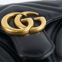 Gucci Mini Marmont Flap Black