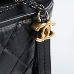 Chanel Small Gabrielle Black Microchip