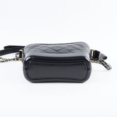Chanel Small Gabrielle Black Microchip