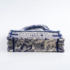 Christian Dior Book Tote Mini Navy