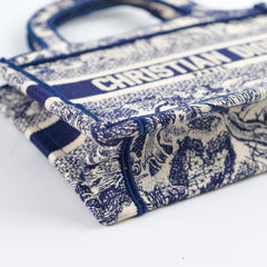 Christian Dior Book Tote Mini Navy