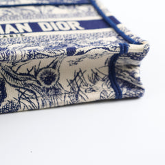 Christian Dior Book Tote Mini Navy