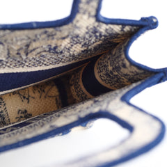 Christian Dior Book Tote Mini Navy