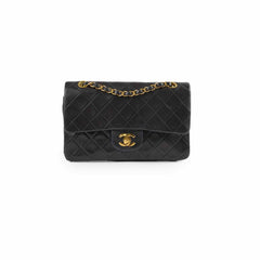 Chanel vintage small classic flap black