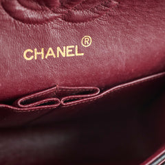 Chanel vintage small classic flap black