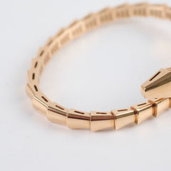 Bvlgari Serpenti Rose Gold Bracelet Size 14
