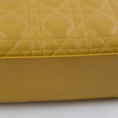 Christian Dior Small Lady Dior ABC Mustard