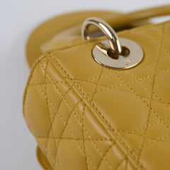 Christian Dior Small Lady Dior ABC Mustard
