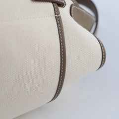 Hermes 18 Cargo Picotin Ecru/Etoupe  W Stamp