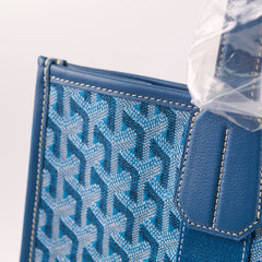Goyard Vilette Canvas Tote Ocean