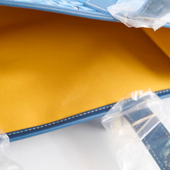 Goyard Vilette Canvas Tote Ocean