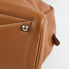 Hermes Victoria 36 Clemence Gold N Square Stamp