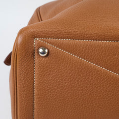 Hermes Victoria 36 Clemence Gold N Square Stamp