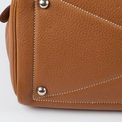 Hermes Victoria 36 Clemence Gold N Square Stamp