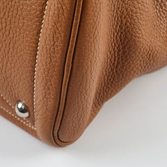 Hermes Victoria 36 Clemence Gold N Square Stamp