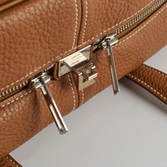 Hermes Victoria 36 Clemence Gold N Square Stamp