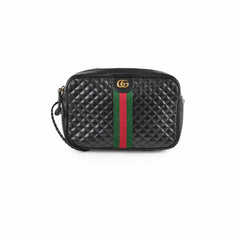 Gucci Trapuntata GG Quilted Bag Black