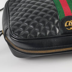 Gucci Trapuntata GG Quilted Bag Black