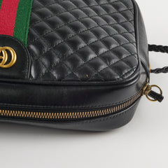 Gucci Trapuntata GG Quilted Bag Black