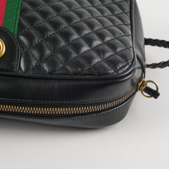 Gucci Trapuntata GG Quilted Bag Black