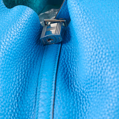 Hermes Picotin 22 Blue Clemence - X Stamp