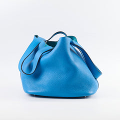 Hermes Picotin 22 Blue Clemence - X Stamp
