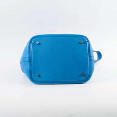Hermes Picotin 22 Blue Clemence - X Stamp