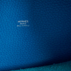 Hermes Picotin 22 Blue Clemence - X Stamp