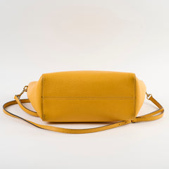 Gucci Swing Leather Tote Yellow