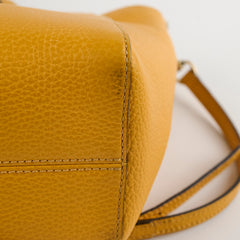 Gucci Swing Leather Tote Yellow