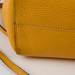 Gucci Swing Leather Tote Yellow