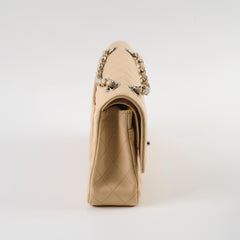 Chanel Classic Flap Medium/Large Caviar Beige
