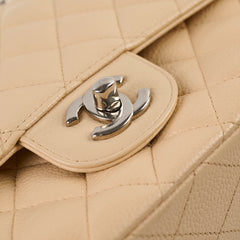 Chanel Classic Flap Medium/Large Caviar Beige
