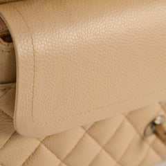 Chanel Classic Flap Medium/Large Caviar Beige